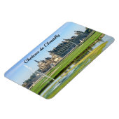 Magnet Flexible Château de Chantilly et Notre Jardin - France (Côté Gauche)
