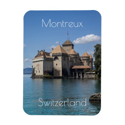 Magnet Flexible Château de Chillon à Montreux, Suisse (Vertical)