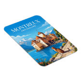 Magnet Flexible Château de Chillon Suisse (Côté Droit)