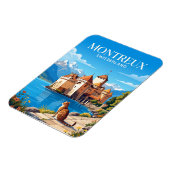 Magnet Flexible Château de Chillon Suisse (Côté Gauche)