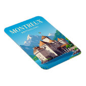 Magnet Flexible Château de Chillon Suisse (Côté Droit)