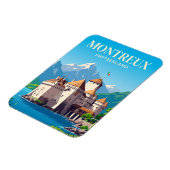 Magnet Flexible Château de Chillon Suisse (Côté Gauche)