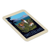 Magnet Flexible Château de Chillon | Suisse (Côté Droit)