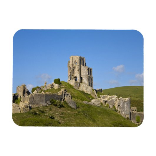 Magnet Flexible Château de Corfe, Corfe, Dorset, Angleterre (Horizontal)
