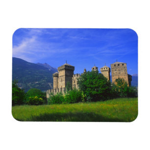 Magnet Flexible Château de Fenis près des Alpes italiennes à Fenis