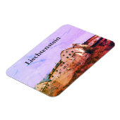 Magnet Flexible Château de Liechtenstein Vaduz (Côté Gauche)