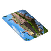 Magnet Flexible Château de Njaswisch - Biélorussie (Côté Droit)