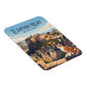 Magnet Flexible Château d'Édimbourg Écosse (Côté Droit)