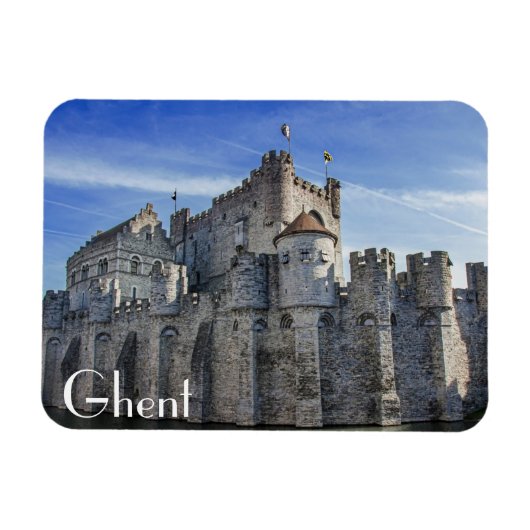 Magnet Flexible Château des Comtes de Gand (Horizontal)