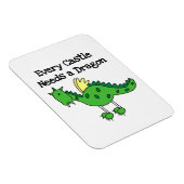 Magnet Flexible Château Dragon (Côté Droit)