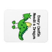 Magnet Flexible Château Dragon (Horizontal)