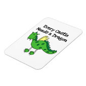 Magnet Flexible Château Dragon (Côté Gauche)