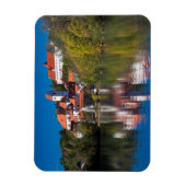 Magnet Flexible Château et Abby au bord de la rivière (Vertical)