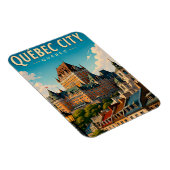 Magnet Flexible 🏰 Château Frontenac de Québec (Côté Droit)