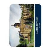 Magnet Flexible Château Howard York Angleterre aquarelle peinture (Vertical)