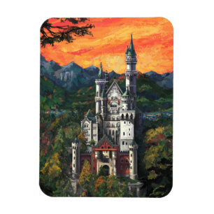 Magnet Flexible Château Schloss Neuschwanstein