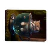 Magnet Flexible chaton dans une teacup flexible (Horizontal)