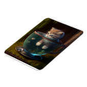 Magnet Flexible chaton dans une teacup flexible (Côté Gauche)