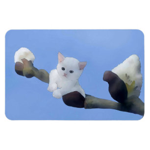 Magnet Flexible chaton printemps