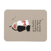 Magnet Flexible Chats amoureux (Horizontal)