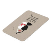 Magnet Flexible Chats amoureux (Côté Gauche)