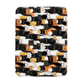 Magnet Flexible Chats blancs oranges noirs (Vertical)