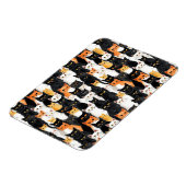 Magnet Flexible Chats blancs oranges noirs (Côté Gauche)