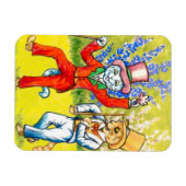 Magnet Flexible Chats dansants (Horizontal)