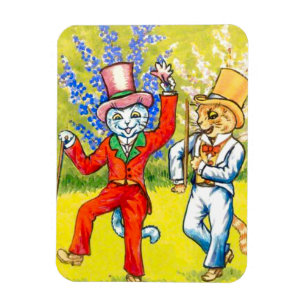 Magnet Flexible Chats dansants