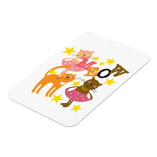 Magnet Flexible Chats dansants (Côté Gauche)