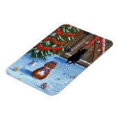 Magnet Flexible Chats de Noël amusants et créationarts de souris (Côté Gauche)