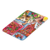 Magnet Flexible Chats et pain d'épice Cookies (Côté Gauche)