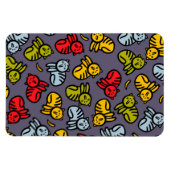 Magnet Flexible Chats plus bananes (Horizontal)