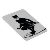 Magnet Flexible Chatte Encreuse Pose de Pinceau (Côté Droit)