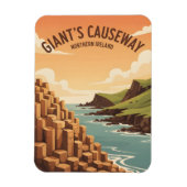 Magnet Flexible Chaussée du Géant Irlande du Nord (Vertical)