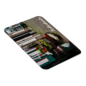 Magnet Flexible Chaussure en bois traditionnel néerlandais sur rue (Côté Droit)