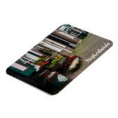 Magnet Flexible Chaussure en bois traditionnel néerlandais sur rue (Côté Gauche)