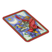 MAGNET FLEXIBLE CHAUSSURES FUNNY N'FITZ, CARDINATEUR GÉANT DE NOËL (Côté Droit)