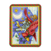 MAGNET FLEXIBLE CHAUSSURES FUNNY N'FITZ, CARDINATEUR GÉANT DE NOËL (Vertical)