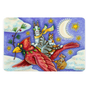 MAGNET FLEXIBLE CHAUSSURES FUNNY N'FITZ, CARDINATEUR GÉANT DE NOËL