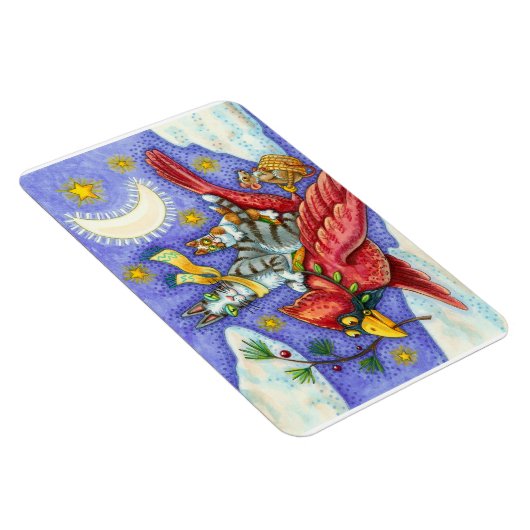 MAGNET FLEXIBLE CHAUSSURES FUNNY N'FITZ, CARDINATEUR GÉANT DE NOËL (Côté Droit)