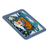 MAGNET FLEXIBLE CHAUSSURES NÉERLANDAISES PÈRE NOËL SHIP, ICEBERGS, (Côté Droit)