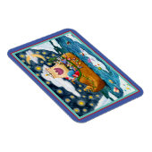 MAGNET FLEXIBLE CHAUSSURES NÉERLANDAISES PÈRE NOËL SHIP, ICEBERGS, (Côté Droit)