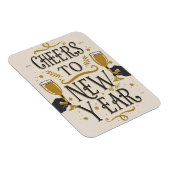 Magnet Flexible Cheers to a new year (Côté Droit)