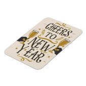 Magnet Flexible Cheers to a new year (Côté Gauche)