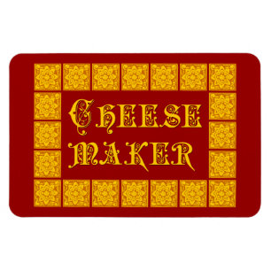 Magnet Flexible Cheese Maker Cuisine Vintage Art