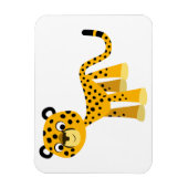 Magnet flexible Cheetah Cartoon joyeux (Vertical)