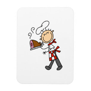 Magnet Flexible Chef avec jambon cuit