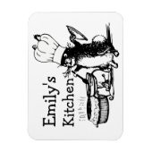 Magnet Flexible Chef Cute Bunny (Vertical)