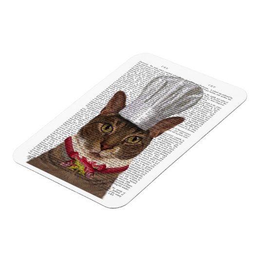 Magnet Flexible Chef de chats (Côté Gauche)